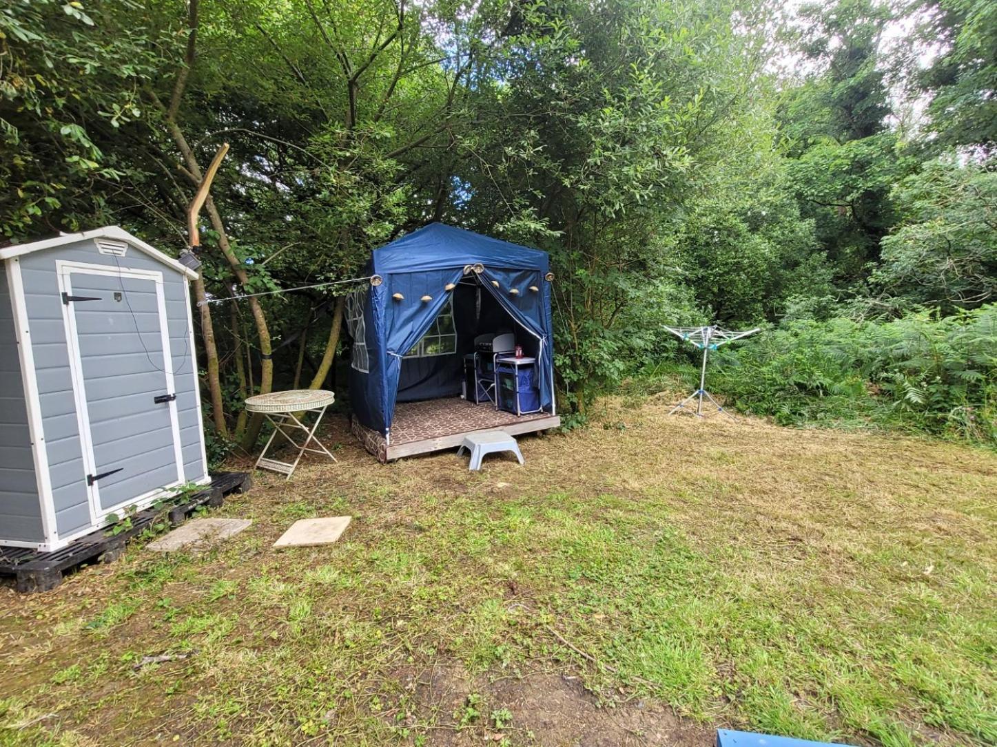 Budget Stay, In Lovely Private Setting With Rustic Charm, Log Burner, Fire Pit, Campers Kitchen & Eco Loo No Bedding Supplied Narberth Exterior foto